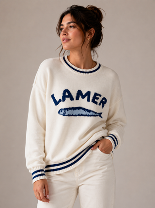 LA MER Crewneck Sweater